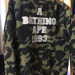 Bape Varsity Bomber Coat